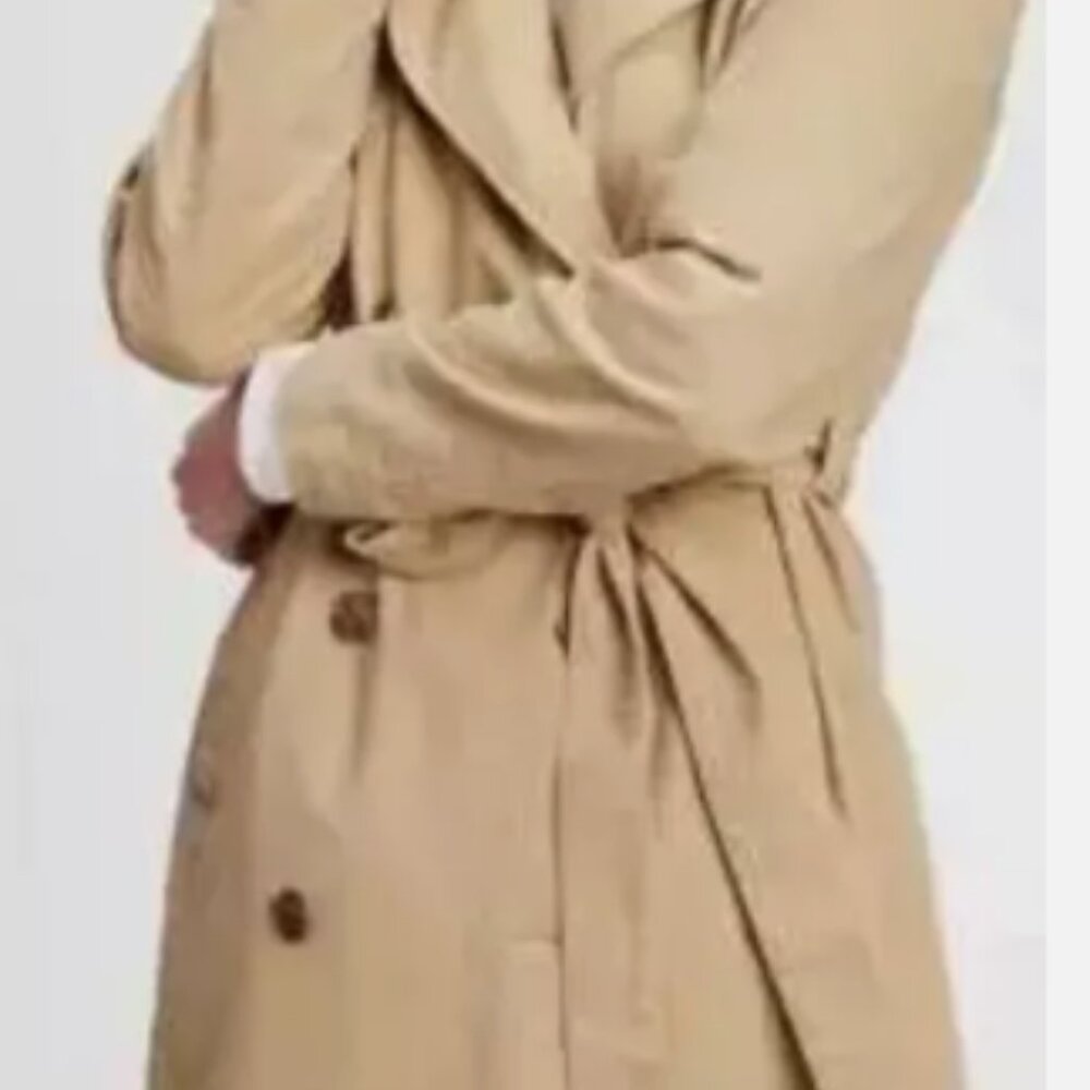 Gap Khaki Trench Coat - Picture 2 of 5